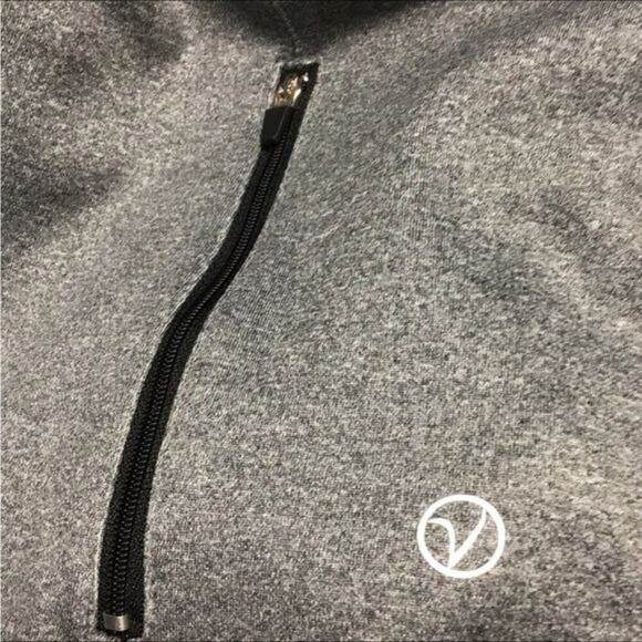 VOGO Athletico Women’s Full Zip Athletic Jacket, Gray/Black, size XL - Picture 6 of 9